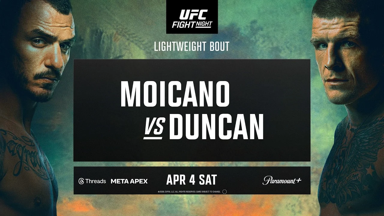 Jadwal UFC Fight Night: Renato Moicano vs Tom Nolan di Eurosport 2