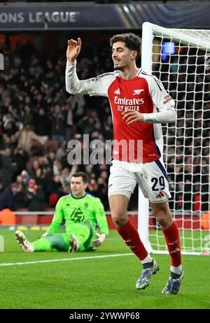 Kai Havertz Tampil Penuh saat Arsenal Tekuk Leeds United 2-1