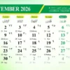 Kalender November 2026: Tanpa Libur Nasional, Ini Tanggal Hijriah dan Hari Penting