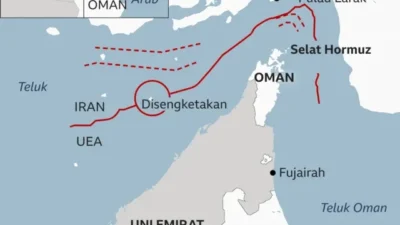 Ketegangan Iran-AS di Teluk Oman dan Selat Hormuz: Ancaman Tenggelamkan Kapal Perang hingga Dilema Trump
