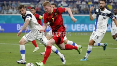 Kevin De Bruyne Bawa Belgia Hancurkan Turki 3-0