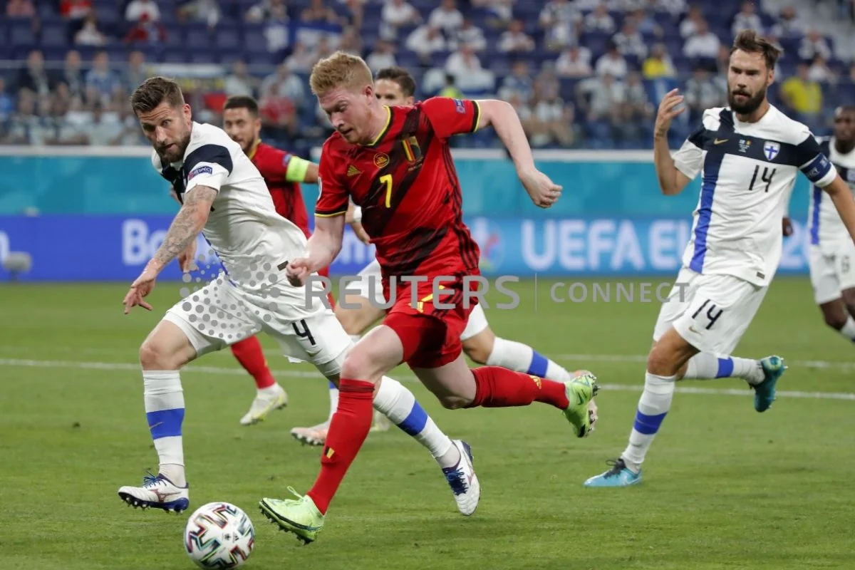 Kevin De Bruyne Bawa Belgia Hancurkan Turki 3-0