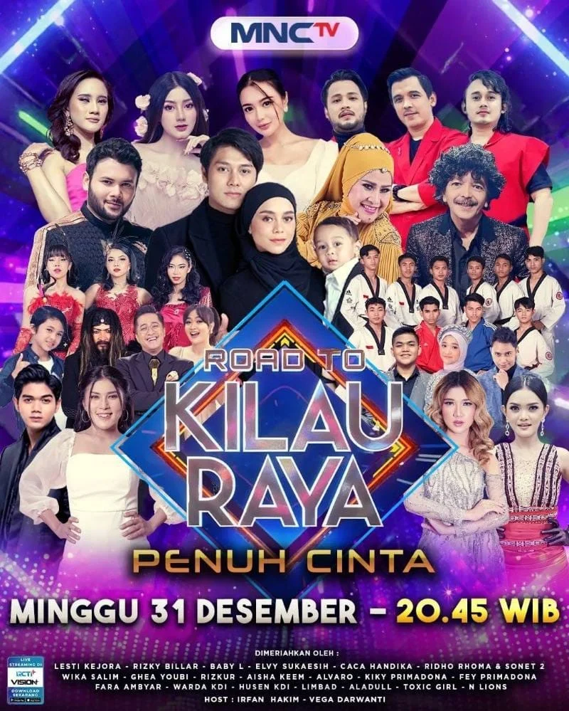 Kilau Raya MNCTV 35 Hadirkan Harmoni Cinta hingga Aksi Master Limbad
