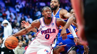 Knicks vs 76ers: Philadelphia Bungkam Pesta Cincin New York, LeBron dan Maxey Jadi Sorotan