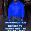 Konser Kanye West di Jakarta: 70 Ribu Penonton dan Perputaran Ekonomi Rp600 Miliar