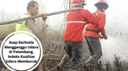 Kualitas Udara Palembang Hari Ini Memburuk, OMC Dry Ice Mulai Perbaiki Asap Karhutla