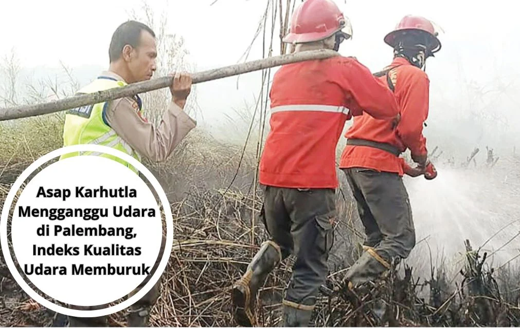 Kualitas Udara Palembang Hari Ini Memburuk, OMC Dry Ice Mulai Perbaiki Asap Karhutla