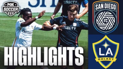 LA Galaxy Ditahan San Diego FC 2-2 dalam Duel Sengit MLS