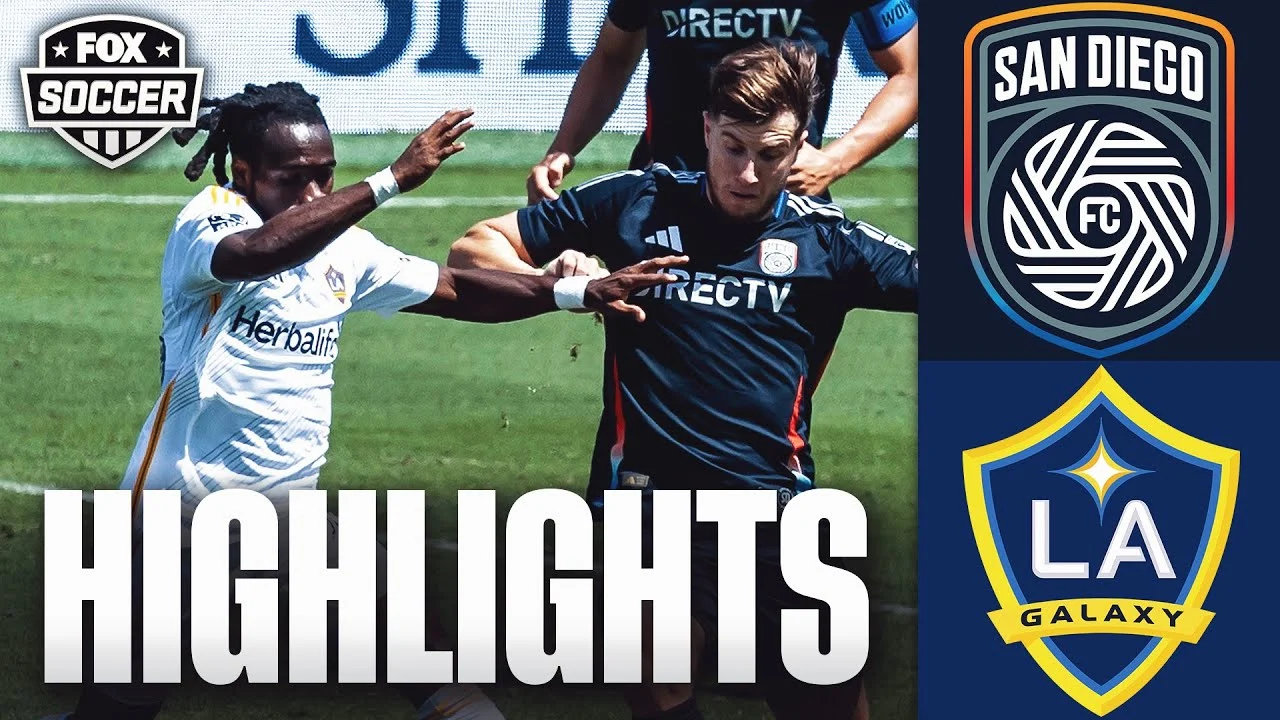 LA Galaxy Ditahan San Diego FC 2-2 dalam Duel Sengit MLS