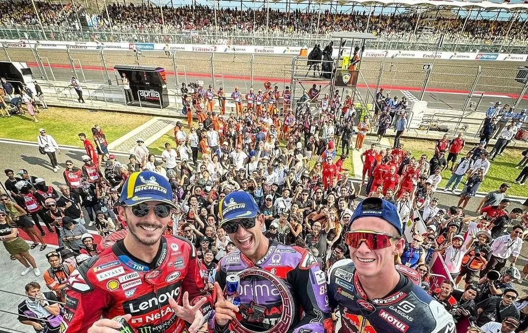 MotoGP Mandalika 2026: Bezzecchi Juara, Martin Kokoh di Puncak Klasemen