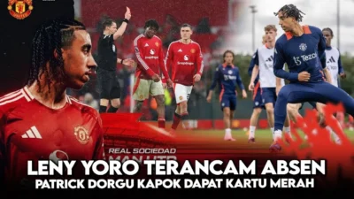 MU vs ATM: Atletico Madrid Tekuk Manchester United 2-0, Kartu Merah Leny Yoro Jadi Titik Balik