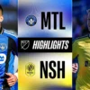 Nashville SC Juara Supporters’ Shield, Klasemen CF Montréal vs Nashville SC Berakhir Kontras