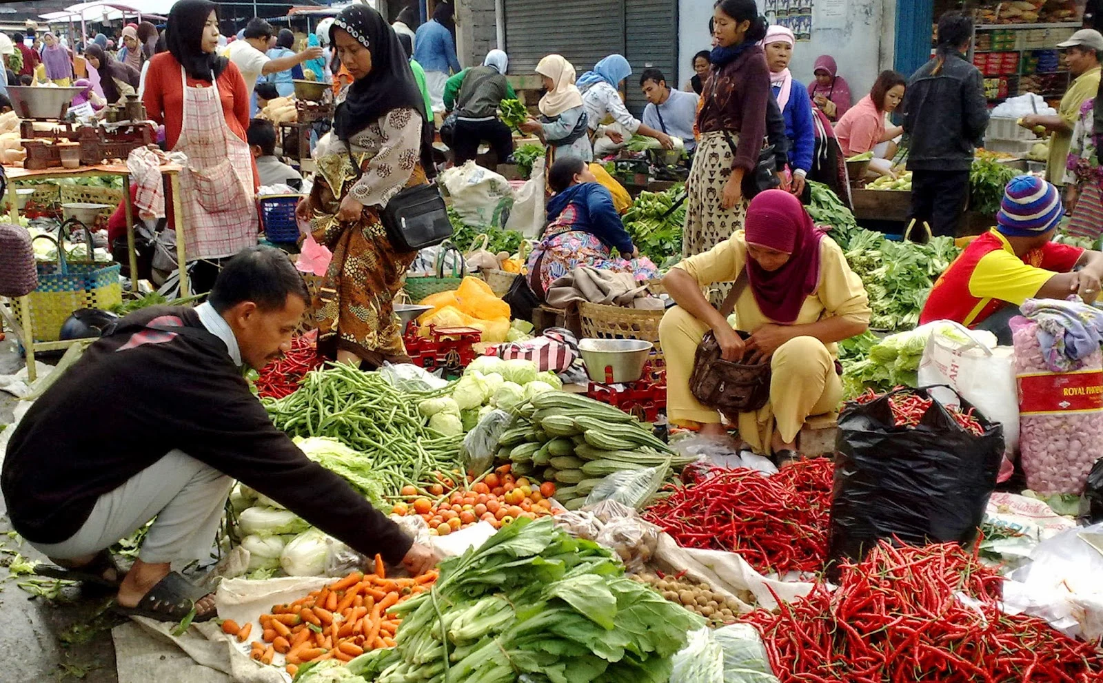Pasar Nangka Bungur Sepi, Akses dan Parkir Jadi Kendala Utama