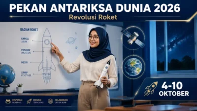 Pekan Antariksa Dunia 2026: Rocket Revolution dan Agenda Edukasi di Jakarta
