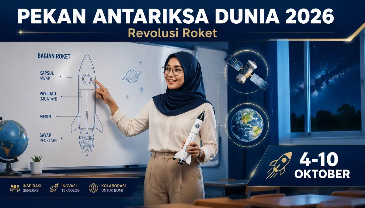 Pekan Antariksa Dunia 2026: Rocket Revolution dan Agenda Edukasi di Jakarta