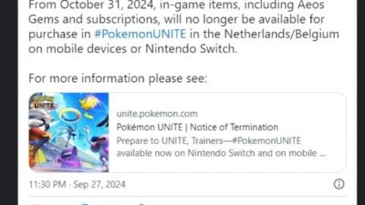 Pokemon Unite Resmi Tutup 23 Maret 2027, Pemain Diminta Unduh Data Library
