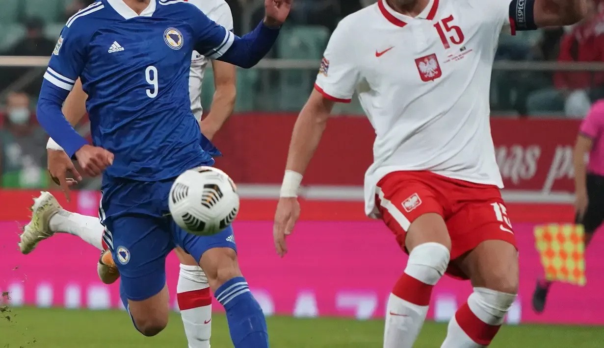 Polandia Takluk 1-0 dari Bosnia di Liga Negara UEFA