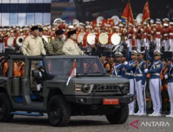 Prabowo Pimpin HUT ke-81 TNI, Resmikan 204 Satuan Baru dan Kenalkan Komandan Upacara ke SBY