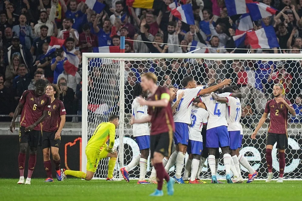 Prancis Pesta Gol ke Gawang Belgia, Klasemen Grup A3 UEFA Nations League Makin Ketat