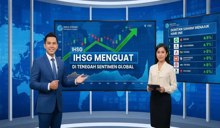 Prediksi IHSG Hari Ini: Berpeluang Lanjut Menguat di Tengah Sentimen Global