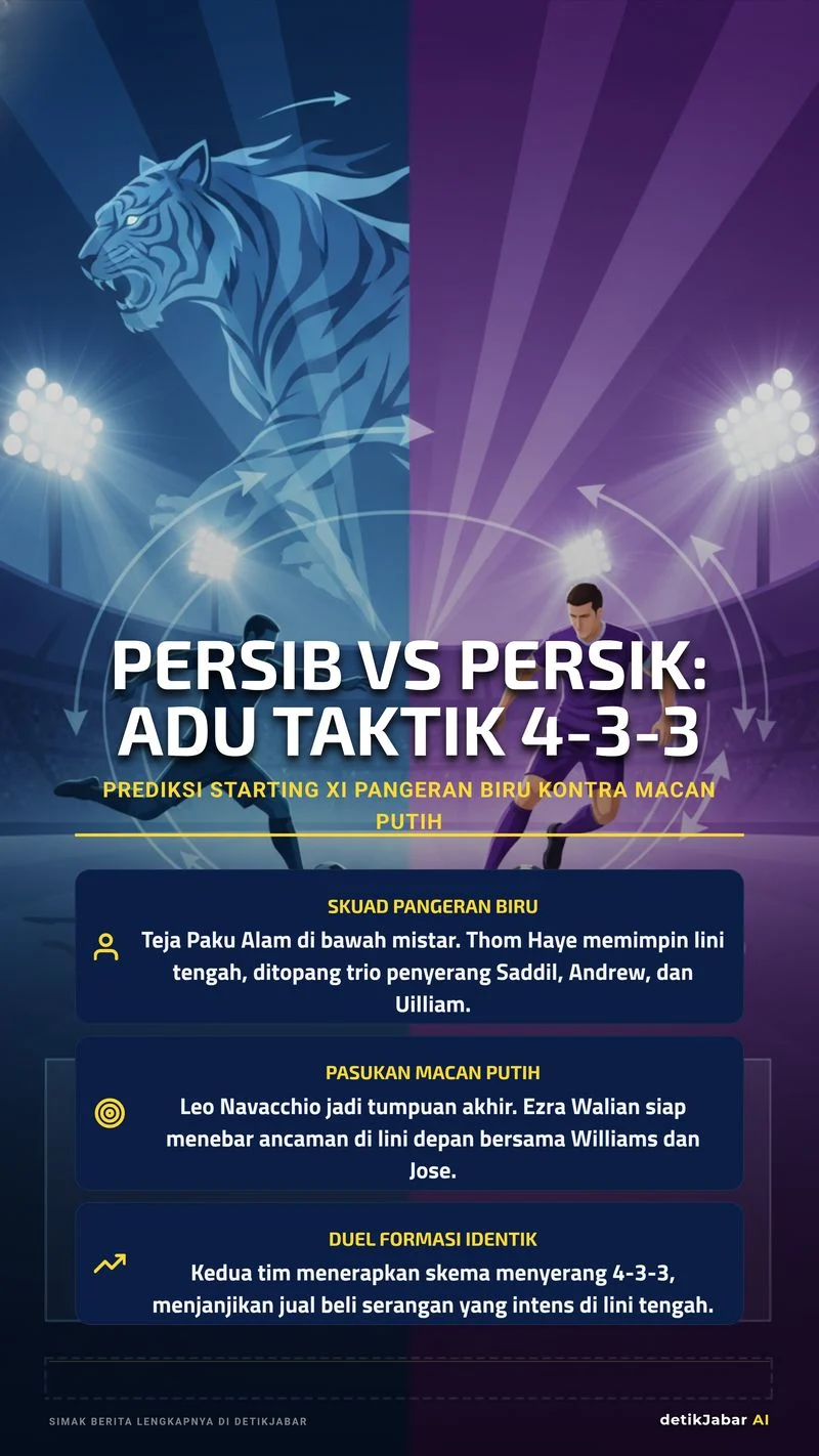 Prediksi Susunan Pemain Persib vs Persik dan Peluang Nominasi Grammy 2027