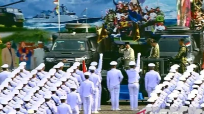 Presiden Prabowo Pimpin Upacara HUT ke-81 TNI, Tekankan Peran Sebagai Tentara Rakyat