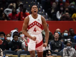 Raptors Jaga Rekor Sempurna, Barnes Pimpin Toronto Melewati Wizards 112-102