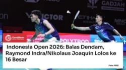Raymond Indra dan Nikolaus Joaquin Melaju ke 16 Besar Hylo Open 2026 usai Tekuk Wakil Tuan Rumah