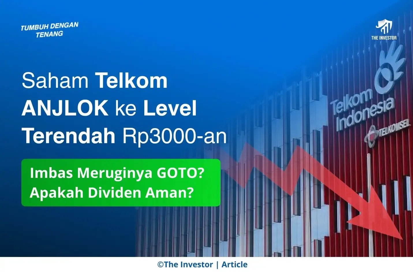 Saham TLKM Anjlok 6,84 Persen ke Rp1.770 saat IHSG Tembus Bawah 5.000