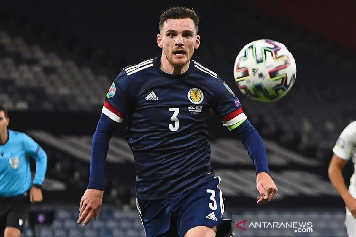 Skotlandia Akhirnya Menang di Nations League, Kapten Andy Robertson Cetak Sejarah 100 Caps