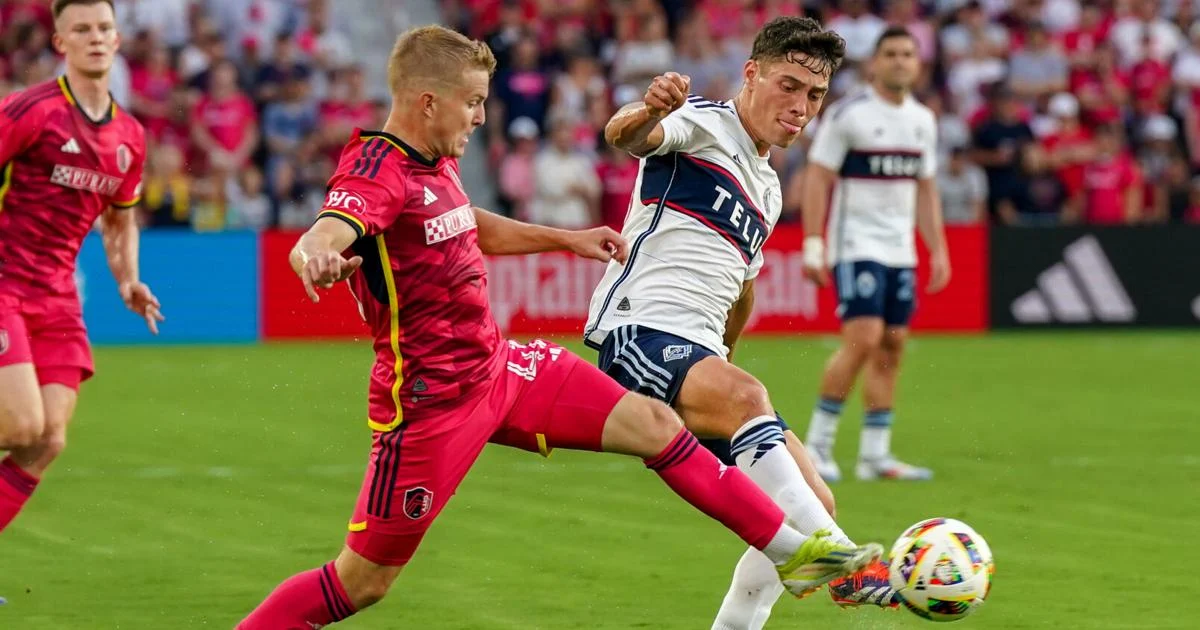 St. Louis City vs Whitecaps Berakhir Imbang, Rekor Tak Terkalahkan 21 Laga Tercipta