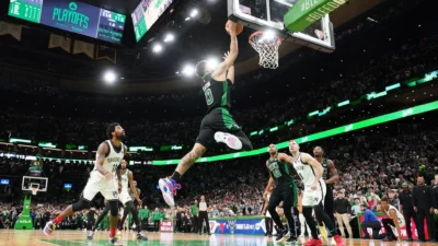 Tatum Buzzer Beater Selamatkan Celtics dari Nets di Laga Dramatis Celtics vs Nets