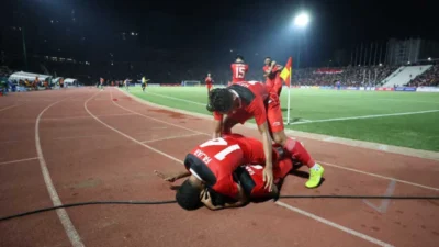 Thailand Kehilangan Mickelson Usai Kartu Kuning Kedua, Indonesia Menang Dramatis