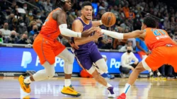 Thunder Kunci Devin Booker, Suns Takluk 114-125 di Oklahoma City