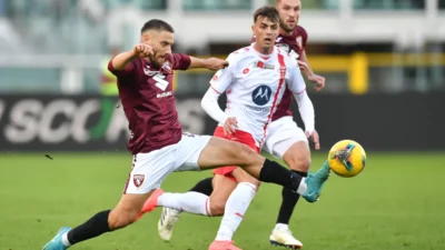 Torino Kalahkan Monza 3-2 dalam Drama Lima Gol, Fitz-Jim dan Vlasic Jadi Penentu